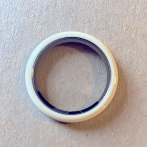 Origami Owl Large White Locket Face